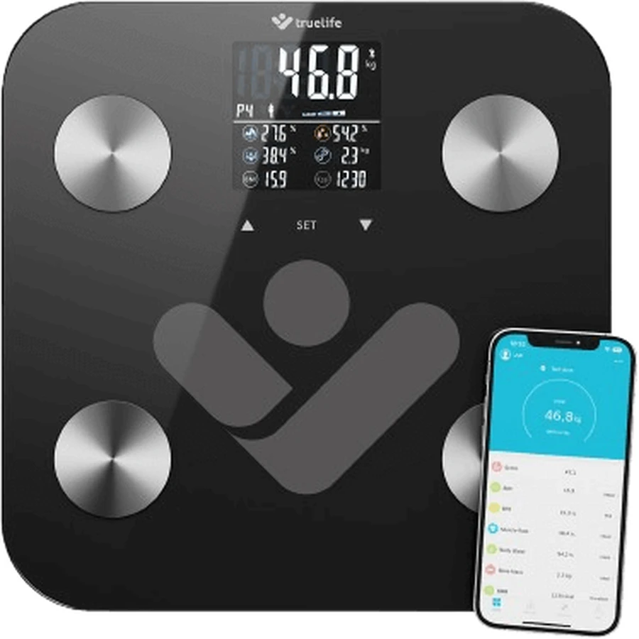 TrueLife FitScale W6 BT Black: ціни та характеристики