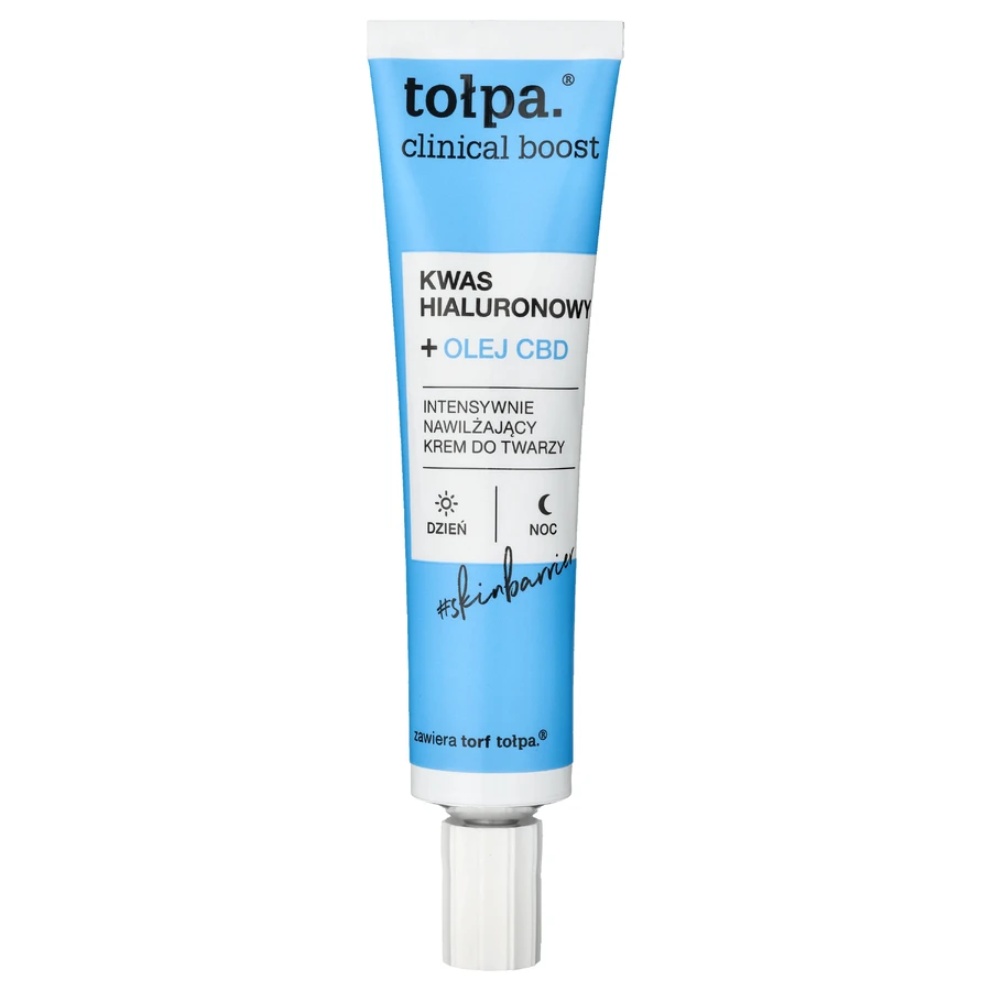 Topa Clinical Boost Гиалуроновая кислота + масло CBD, интенсивно увлажняющий крем для лица, 40 мл: цены и характеристики