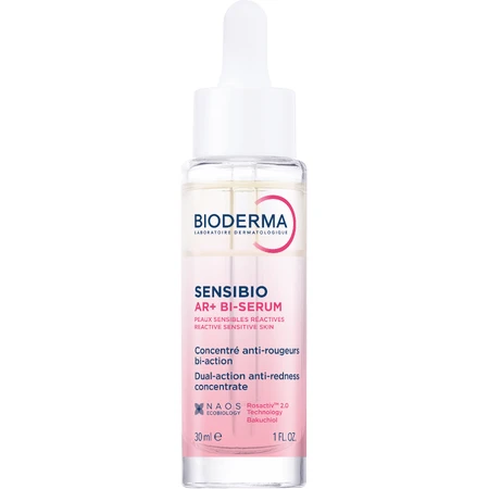 Bioderma Sensibio AR+ BI-сыворотка для уменьшения покраснений и морщин 30 мл: цены и характеристики