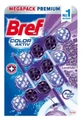 Bref Блок для унитаза Power Aktiv лаванда 3 x 50 г