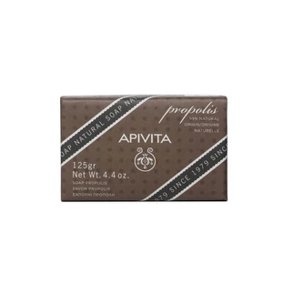 Натуральное мыло с экстрактом прополиса, 125 г, Apivita