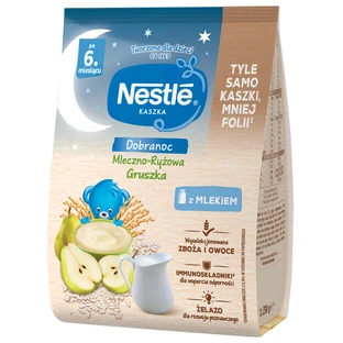 Nestle Good Night Молоко и рисовые хлопья, груша, после 6 месяцев, 230 г