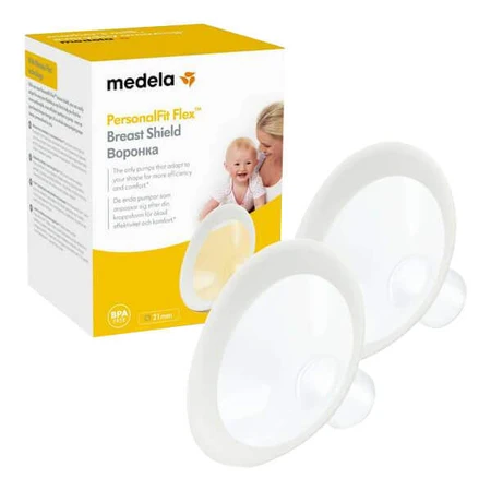 Лійка для молоковідсмоктувачів Medela Personal Fit Flex, 21 мм, 2 шт.: ціни та характеристики
