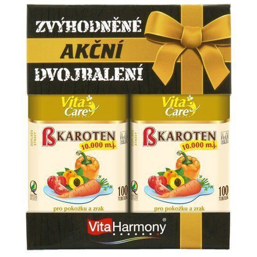 VitaHarmony Бетакаротин 10000 Premobalenie 200 таблеток: ціни та характеристики