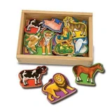 Дерев'яні тваринки з магнітом, 3 роки+, Melissa&Doug