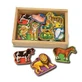 Дерев'яні тваринки з магнітом, 3 роки+, Melissa&amp;Doug