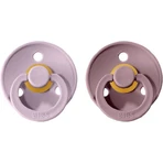 BIBS Colour Natural Cocoa Soothers - Age 1, Dusky Lilac/Heather: цены и характеристики