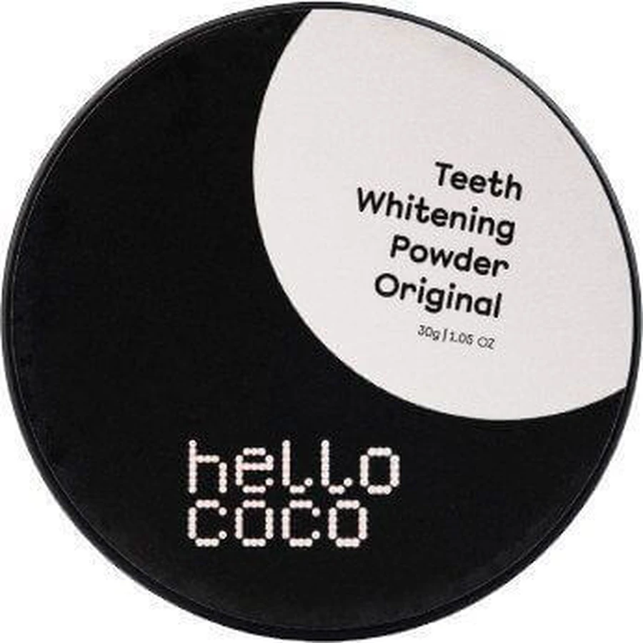 Hello Coco Активированный уголь для отбеливания зубов Original 30 г: цены и характеристики