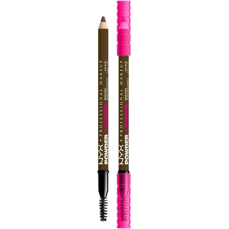 NYX Professional Makeup Powder Louder Brow Pencil Пудровый карандаш для бровей, тауп: цены и характеристики