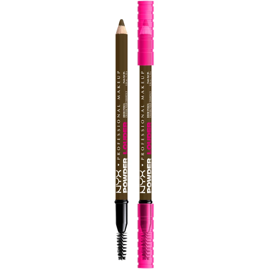 NYX Professional Makeup Powder Louder Brow Pencil Пудровый карандаш для бровей, тауп: цены и характеристики