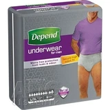DEPEND MAXIMUM L/XL для чоловіків 1×9 шт, еластичні труси, обхват стегон 95-150 см