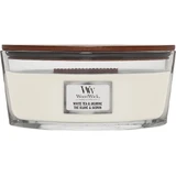 Свічка WoodWick Lo Білий чай та жасмин