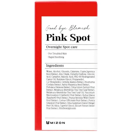 Mizon Good Bye Blemish Pink Spot, Сироватка-пудра проти прищів 19 мл: ціни та характеристики