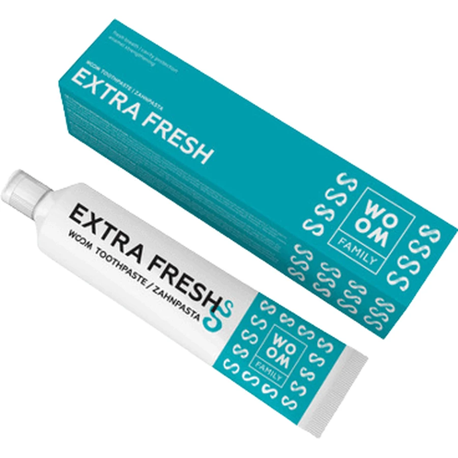 Зубная паста Woom Family Extra Fresh 75 мл: цены и характеристики