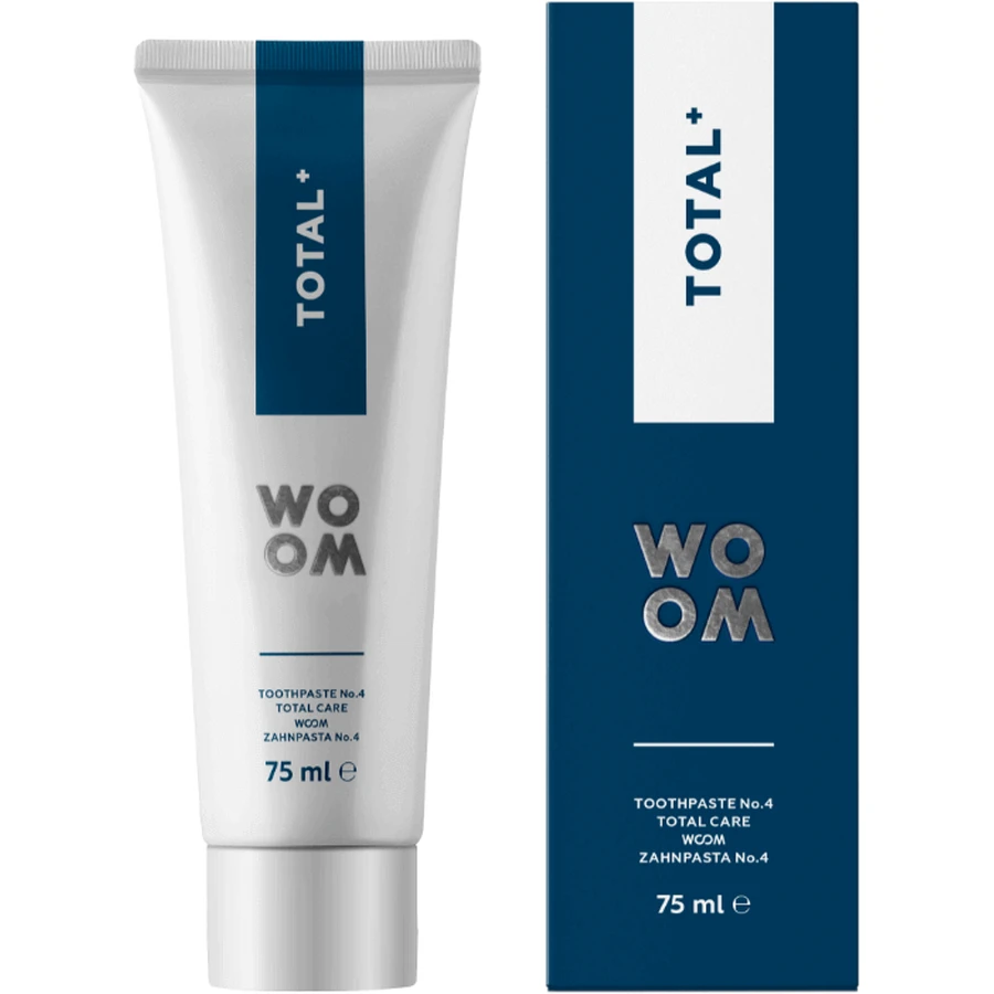 Зубная паста Woom Total+ 75 мл: цены и характеристики