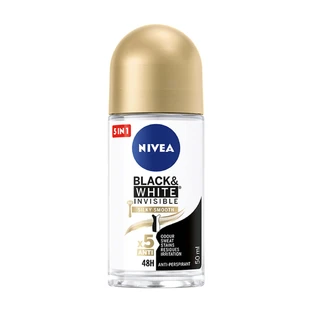 Nivea Black amp;White Invisible Silky Smooth Антиперспірант-рулон, 50мл, антиперспірант-спрей невидимий, шовковисто-гладкий