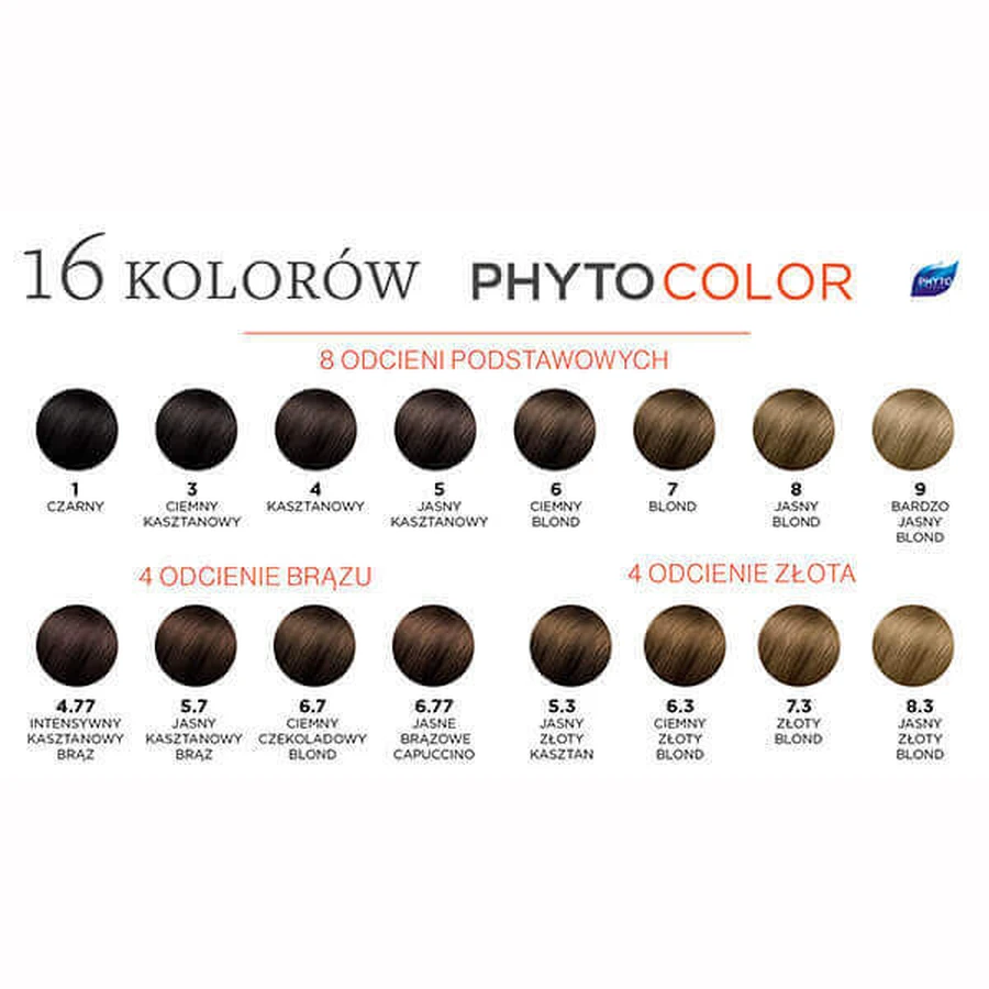 Phyto Color, фарба для волосся, 7/3 золотистий блонд, 50 мл: ціни та характеристики