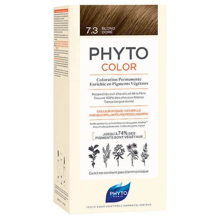 Phyto Color, фарба для волосся, 7/3 золотистий блонд, 50 мл: ціни та характеристики