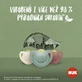 Nuk for NATURE Пустышка латексная 0-6м. BOX красный 2 шт