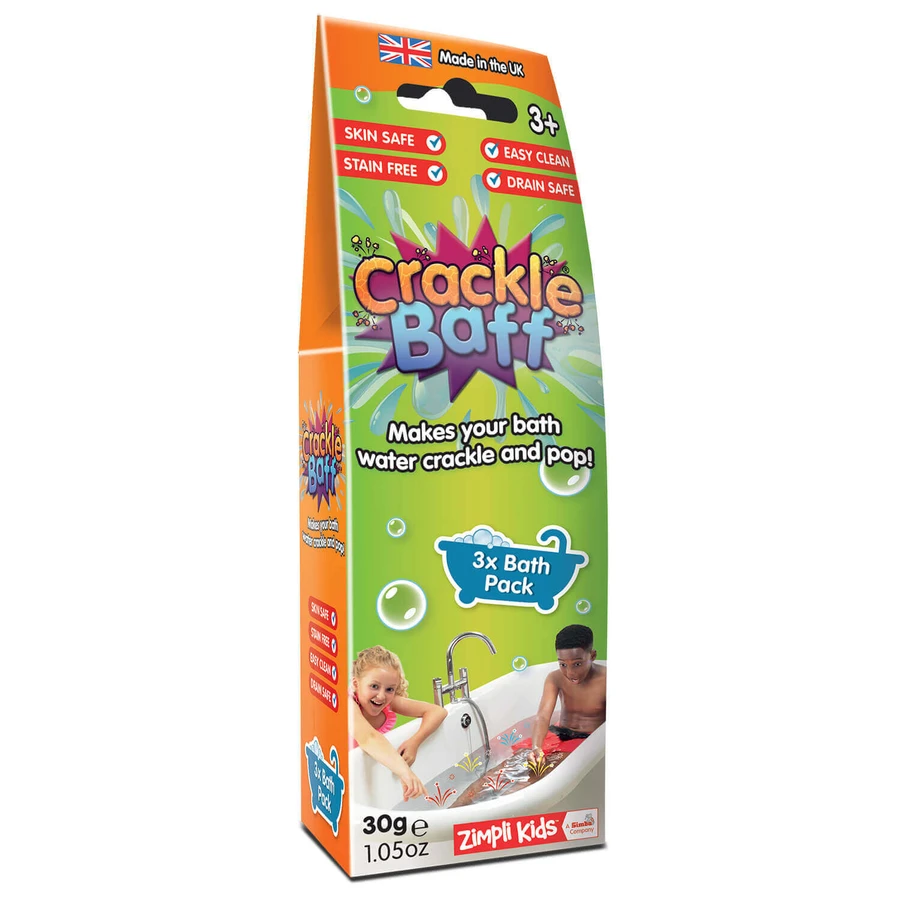 Zimpli Kids Crackle Baff Colour, порошок для стрельбы, 3 цвета, от 3 лет, 300 г: цены и характеристики