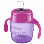 Avent, чашка-капельница с силиконовым мундштуком и ручками, розовая, SCF551/03, после 6 месяцев, 200 мл: цены и характеристики