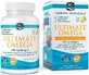 Ultimate Omega 3, 1280 мг, лимонный рыбий желатин 60 капсул Nordic Naturals