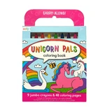 Набор из книжки-раскраски и мелков "Единороги", +3 года, Ooly