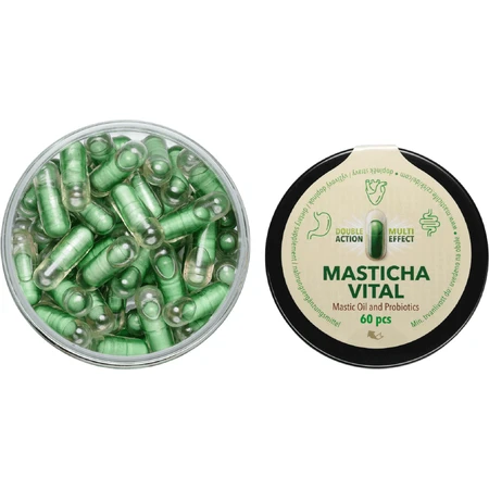 Masticlife Masticha Vital, подвійна дія Masticlife 60 капсул: ціни та характеристики
