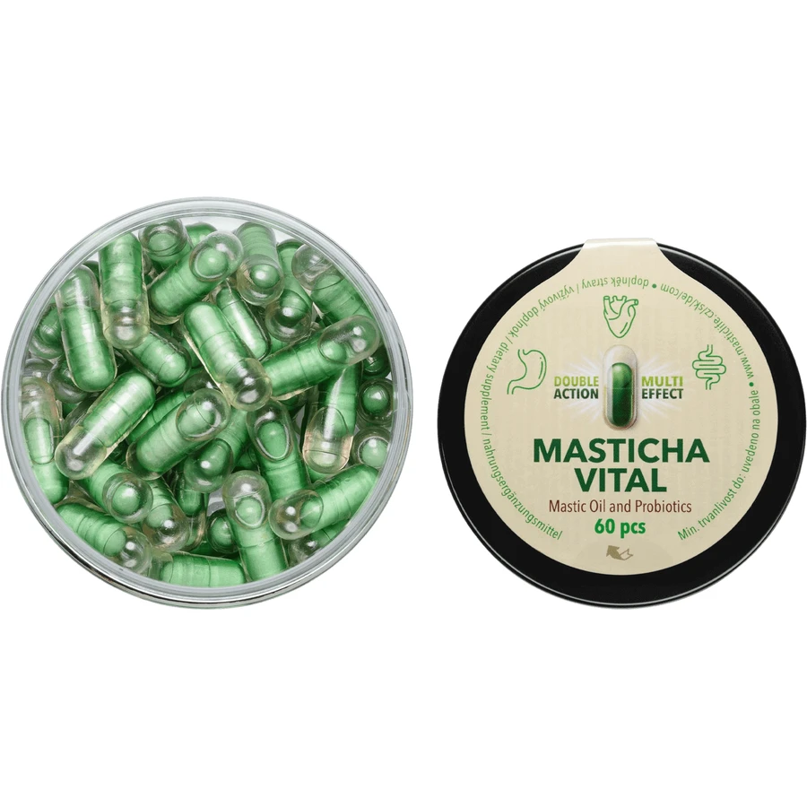 Masticlife Masticha Vital, подвійна дія Masticlife 60 капсул: ціни та характеристики