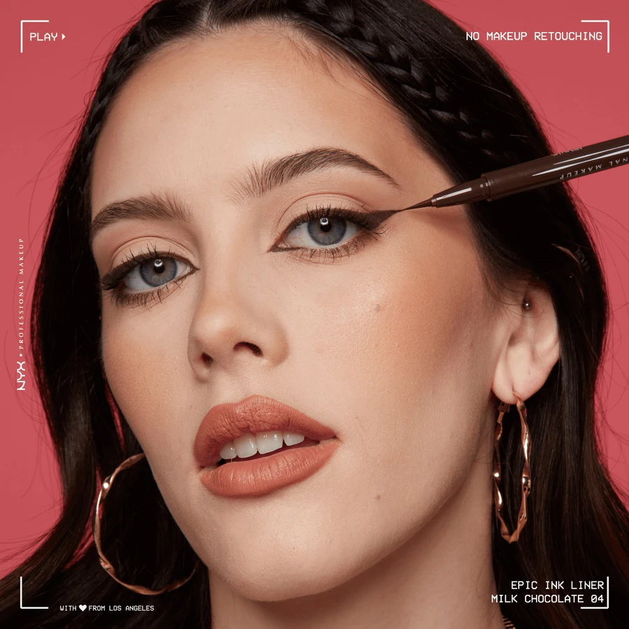 NYX Professional Makeup Epic Ink Liner, водостійкий - молочний шоколад: ціни та характеристики
