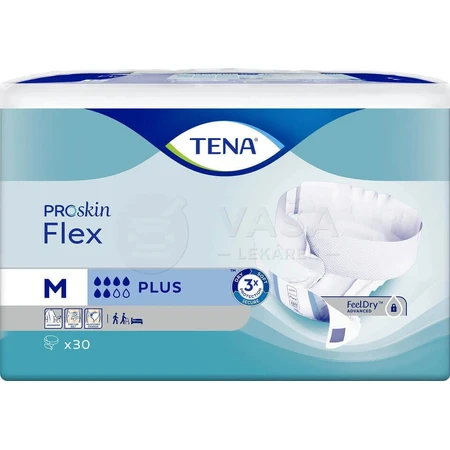 TENA Flex Plus M 1×30 шт, труси від нетримання з швидкознімним поясом: ціни та характеристики