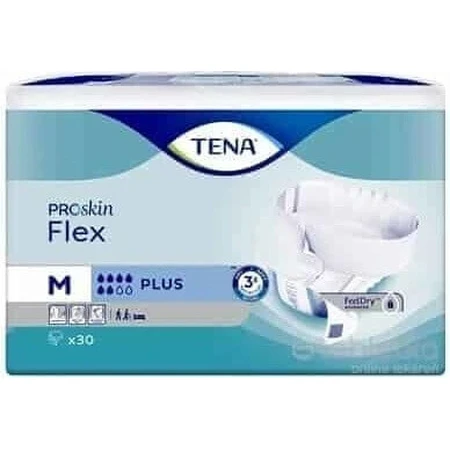 TENA Flex Plus M 1×30 шт, труси від нетримання з швидкознімним поясом: ціни та характеристики