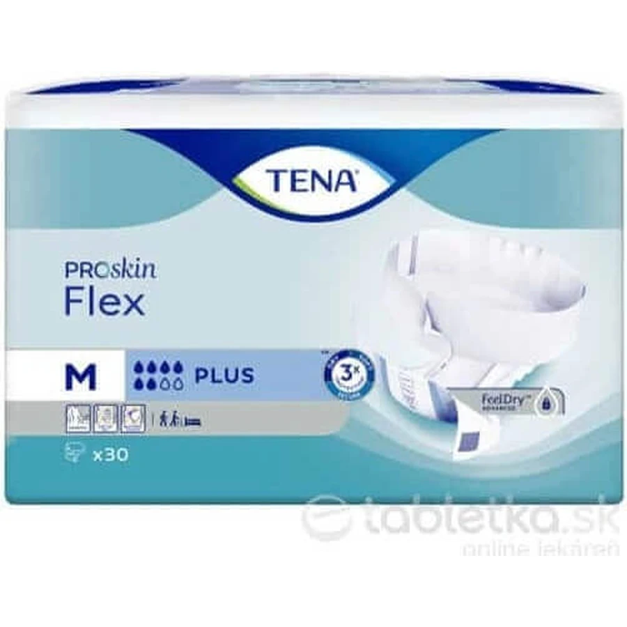 TENA Flex Plus M 1×30 шт, труси від нетримання з швидкознімним поясом: ціни та характеристики