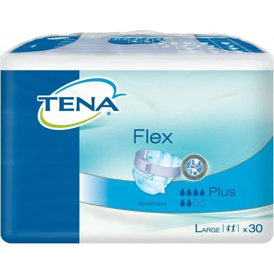 TENA Flex Plus M 1×30 шт, труси від нетримання з швидкознімним поясом: ціни та характеристики