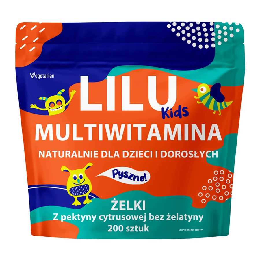 Lilu Kids Мультивітамінні лосі, 200 шт.: ціни та характеристики