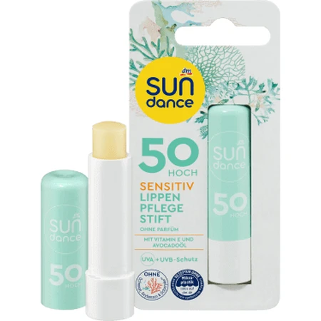 Бальзам для губ Sundance SPF50 для чутливої шкіри, 4,8 г: ціни та характеристики