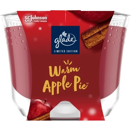 Glade Теплый яблочный пирог, ароматическая свеча 112 г: цены и характеристики