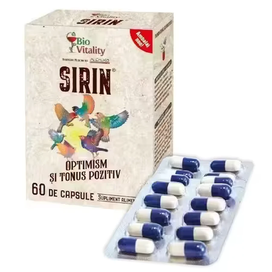 Сірин, 60 капсул, Bio Vitality: ціни та характеристики