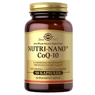 Solgar Nutri-Nano CoQ10, 50 капсул