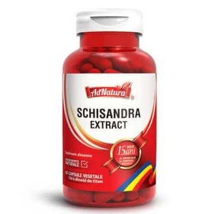 Экстракт шизандры, 60 капсул, AdNatura