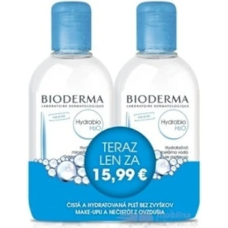 BIODERMA Hydrabio H2O FESTIVAL 2×500 мл, дерматологическая мицеллярная вода: цены и характеристики