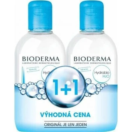 BIODERMA Hydrabio H2O FESTIVAL 2×500 мл, дерматологическая мицеллярная вода: цены и характеристики