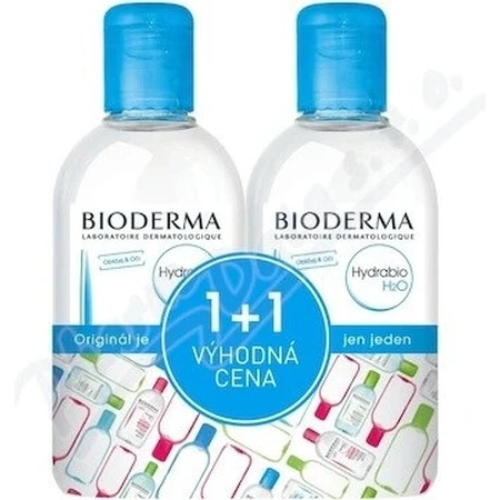BIODERMA Hydrabio H2O FESTIVAL 2×500 мл, дерматологическая мицеллярная вода: цены и характеристики