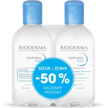 BIODERMA Hydrabio H2O FESTIVAL 2×500 мл, дерматологическая мицеллярная вода: цены и характеристики