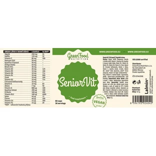 GreenFood Nutrition SeniorVit 60 капсул