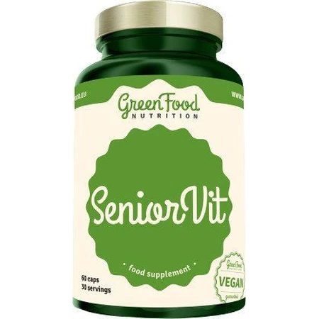 GreenFood Nutrition SeniorVit 60 капсул: ціни та характеристики