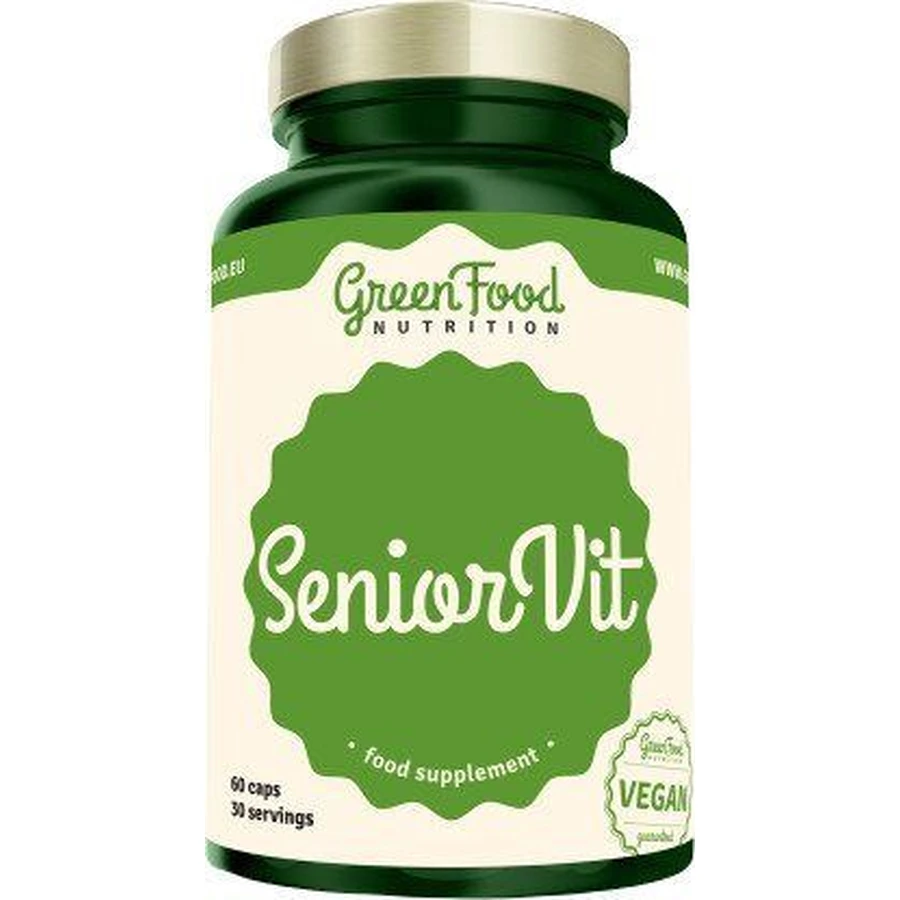 GreenFood Nutrition SeniorVit 60 капсул: ціни та характеристики