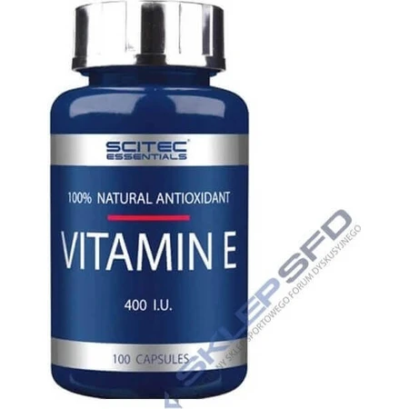 Scitec Nutrition Vitamin E 1×100 cps, дієтична добавка: ціни та характеристики
