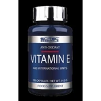 Scitec Nutrition Vitamin E 1×100 cps, дієтична добавка: ціни та характеристики