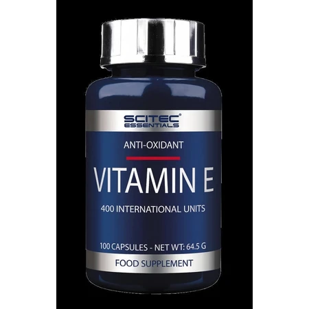 Scitec Nutrition Vitamin E 1×100 cps, дієтична добавка: ціни та характеристики